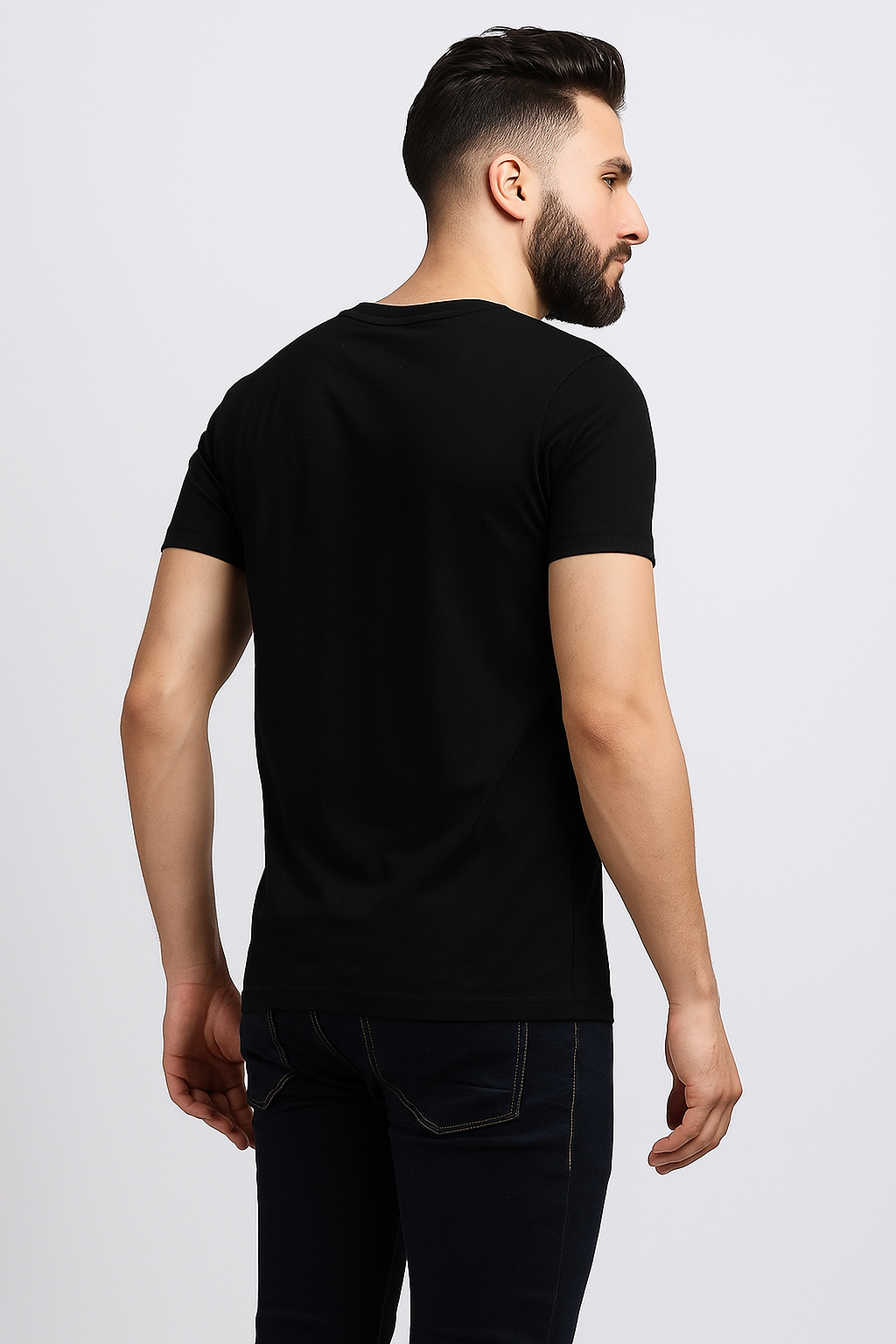 Men Official Batman Black T-Shirts